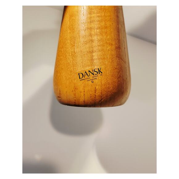 Vintage MCM Dansk Teak Wood Salt & Pepper Grinder Mill Jens Quistgaard Design - Picture 5 of 9